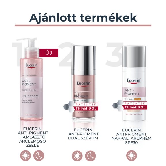 Eucerin Anti-Pigment színezett nappali arckrém medium SPF30 50 ml Eucerin Anti-Pigment színezett nappali arckrém medium SPF30 50 ml