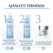   Eucerin DermatoCLEAN [HYALURON] mélytisztító, habzó arclemosó zselé 200 ml