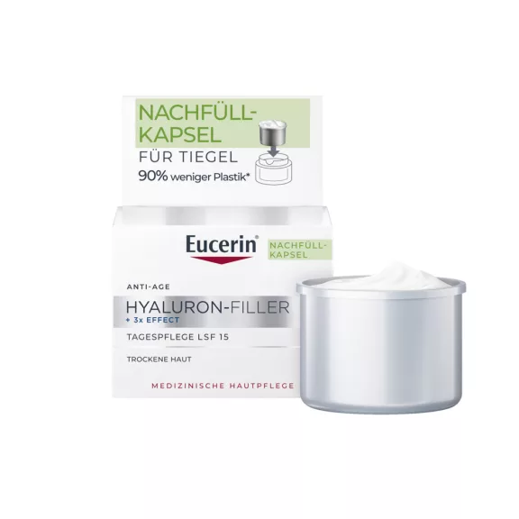 Eucerin Hyaluron-Filler x3 effect nappali öko utántöltő krém 50 ml Eucerin Hyaluron-Filler x3 effect nappali öko utántöltő krém 50 ml