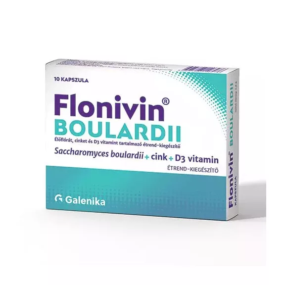 Flonivin Boulardii élőflóra kapszula 10 db Flonivin Boulardii élőflóra kapszula 10 db
