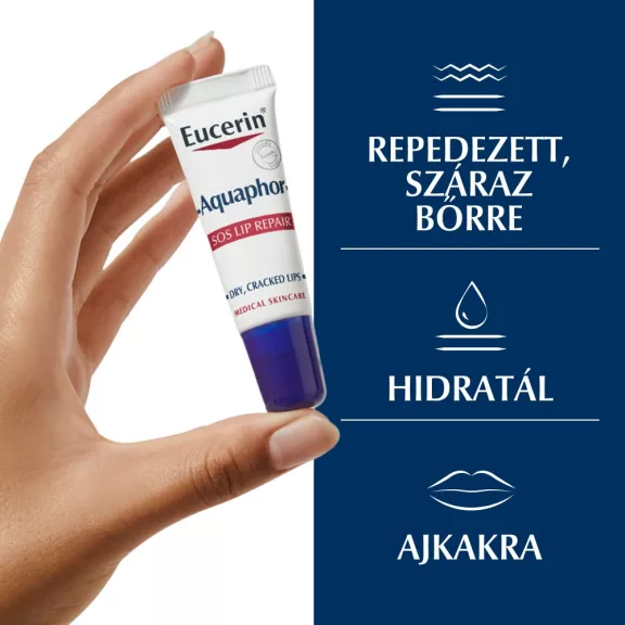 Eucerin Aquaphor SOS ajakbalzsam 10 ml Eucerin Aquaphor SOS ajakbalzsam 10 ml