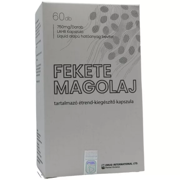 BIO VITALITY FEKETE MAGOLAJ KAPSZULA 60X