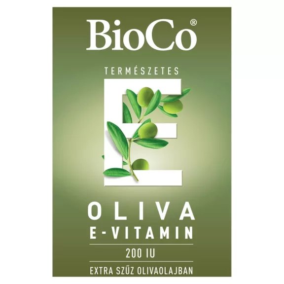 BioCo OLIVA Természetes E-vitamin 200 IU lágyzselatin kapszula 60 db BioCo OLIVA Természetes E-vitamin 200 IU lágyzselatin kapszula 60 db