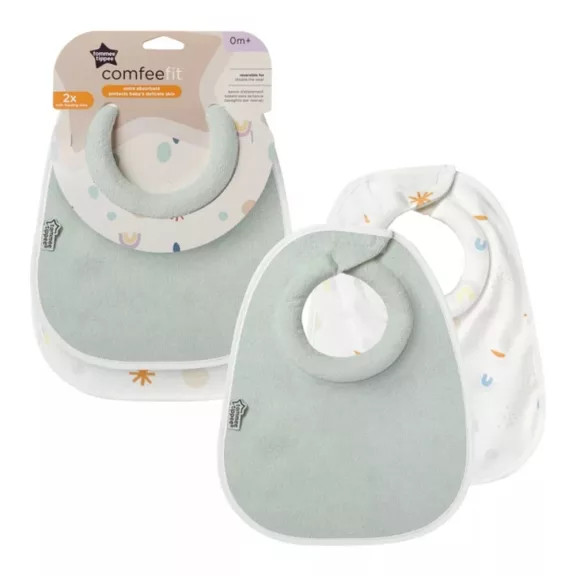 Tommee Tippee Comfeefit Etető Előke Újszülött 2 db