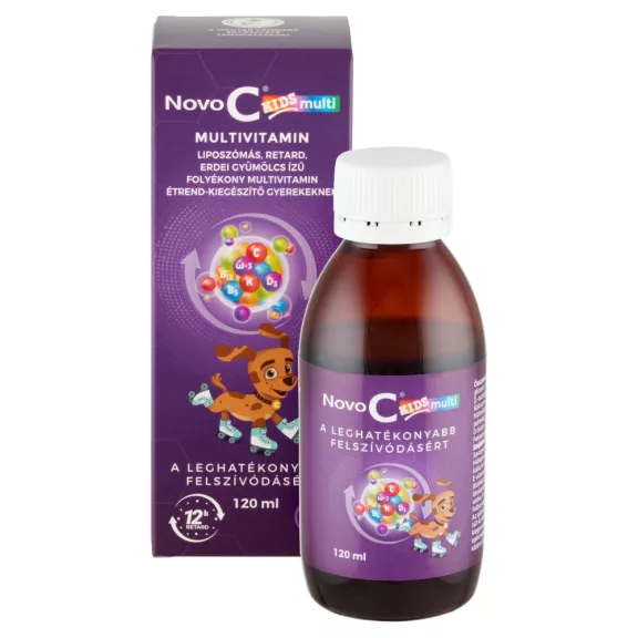 Novo C Kids Liquid Multivitamin 120 ml Novo C Kids Liquid Multivitamin 120 ml