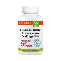   Interherb XXL Kisvirágú Füzike & Aranyvessző & Csalángyökér Tabletta 90 db