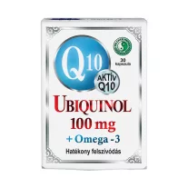   DR.CHEN Q10 UBIQUINOL 100MG+OMEGA3 LÁGYZSELATIN KAPSZULA 30 DB