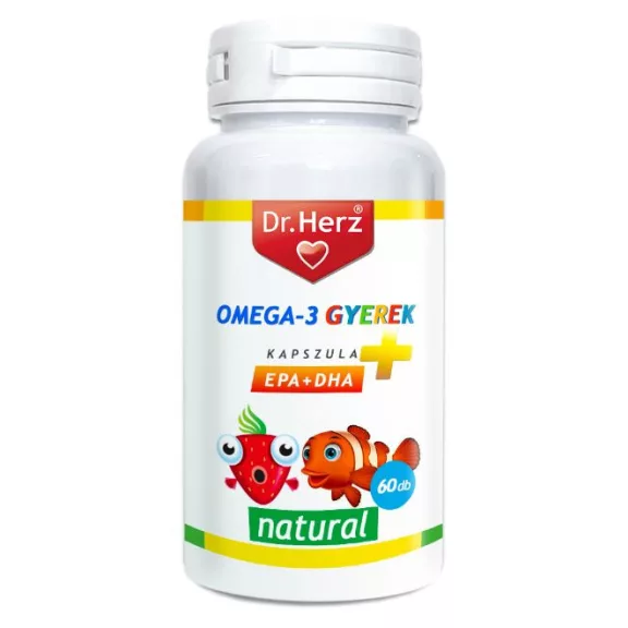 Dr. Herz Omega-3 kapszula gyerekeknek 60 db Dr. Herz Omega-3 kapszula gyerekeknek 60 db