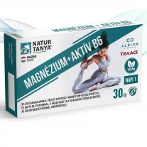 Natur Tanya vegán magnézium + aktív B6 kapszula 30 db