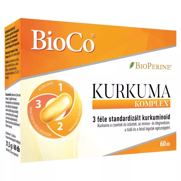 BioCo kurkuma komplex kapszula 60 db BioCo kurkuma komplex kapszula 60 db
