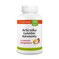Interherb XXL Articsóka+Gyömbér+Borsmenta Kapszula 90 db
