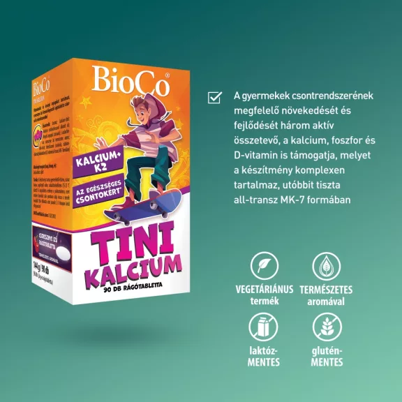 BioCo TINI rágótabletta 90 db