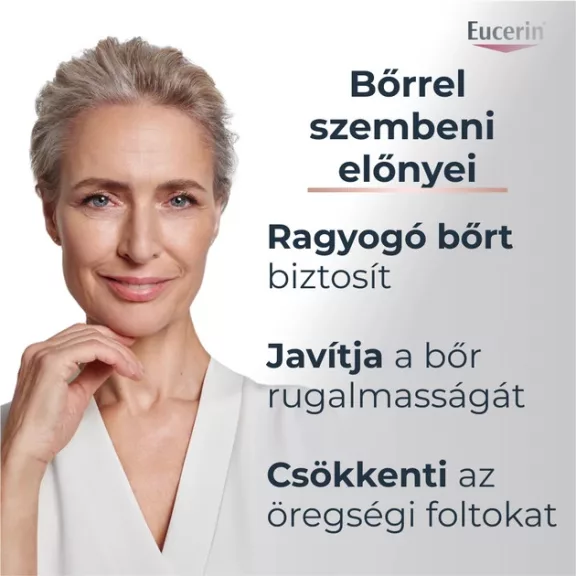 Eucerin Hyaluron-Filler + Elasticity Bőrtömörséget regeneráló nappali arckrém SPF30 50 ml