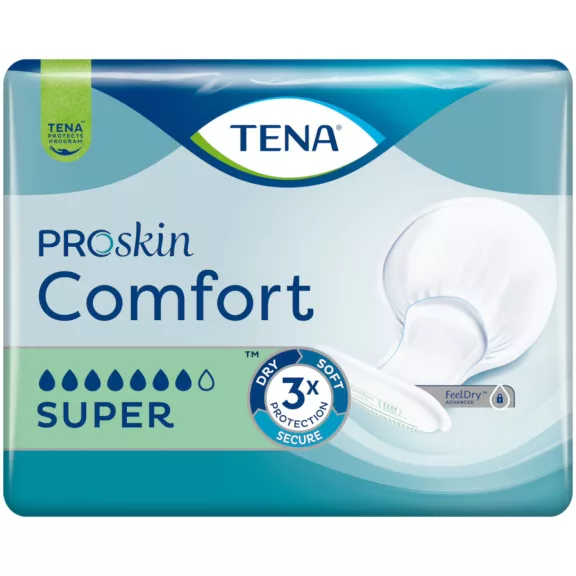 TENA ProSkin Comfort Super nagy méretű inkontinenciabetét 36 db TENA ProSkin Comfort Super nagy méretű inkontinenciabetét 36 db