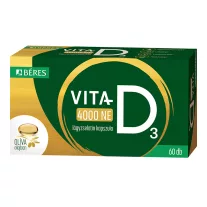 BÉRES VITA-D3 4000NE LÁGYZSELATIN KAPSZULA 60X