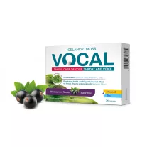 VOCAL SZOPOGATÓ TABLETTA FEKETERIBIZLI 24X