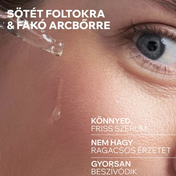 Uriage Dépiderm barna foltok elleni szérum ragyogást fokozó booster 30 ml