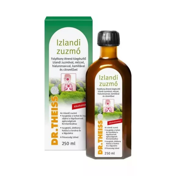 Dr. Theiss Izlandi zuzmó folyadék 250 ml Dr. Theiss Izlandi zuzmó folyadék 250 ml