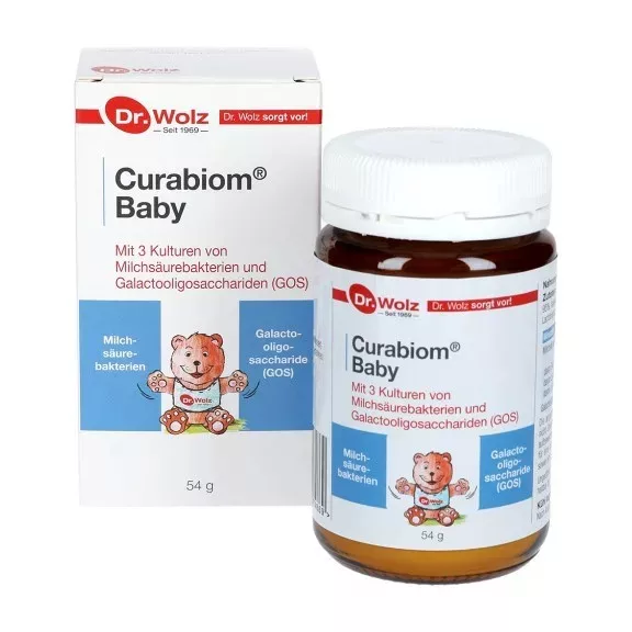 Dr. Wolz Curabiom Baby étrend-kiegészítő por 54 g Dr. Wolz Curabiom Baby étrend-kiegészítő por 54 g