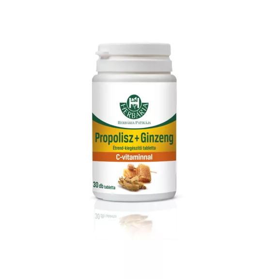 Herbária Propolisz + ginzeng tabletta 30 db