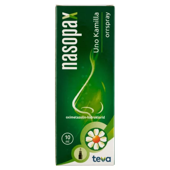 Nasopax Uno Kamilla Orrspray 1X10Ml Nasopax Uno Kamilla Orrspray 1X10Ml
