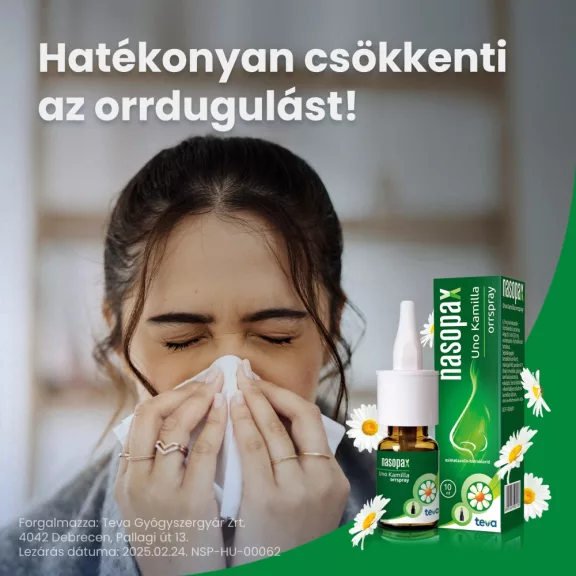 Nasopax Uno Kamilla Orrspray 1X10Ml Nasopax Uno Kamilla Orrspray 1X10Ml