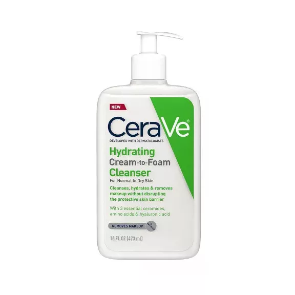 CeraVe habzó krémtisztító 473 ml CeraVe habzó krémtisztító 473 ml
