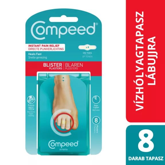Compeed Vízhólyagtapasz Lábujj 8db Compeed Vízhólyagtapasz Lábujj 8db