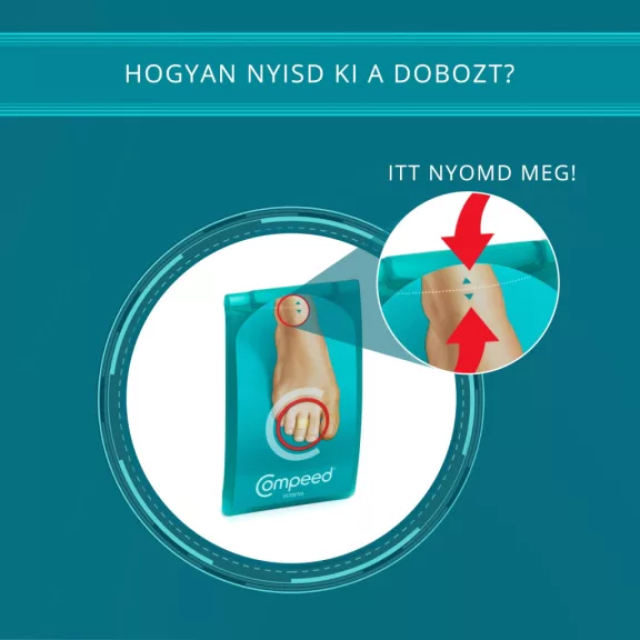 Compeed Vízhólyagtapasz Lábujj 8db Compeed Vízhólyagtapasz Lábujj 8db