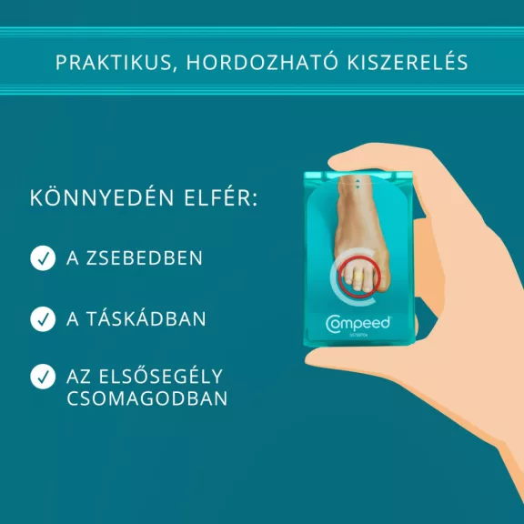 Compeed Vízhólyagtapasz Lábujj 8db Compeed Vízhólyagtapasz Lábujj 8db