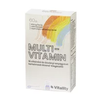 Bio Vitality Multivitamin 400MG Lágyzselatin Kapszula 60X