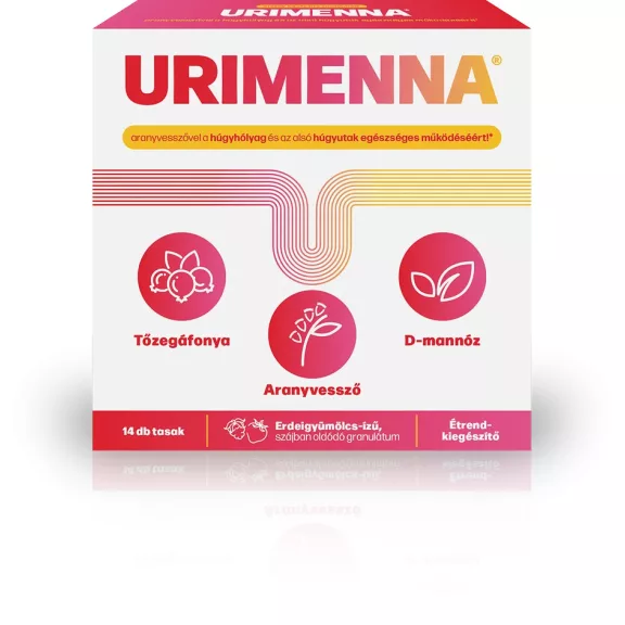 Urimenna szájban oldódó granulátum aranyvesszővel 14 db Urimenna szájban oldódó granulátum aranyvesszővel 14 db