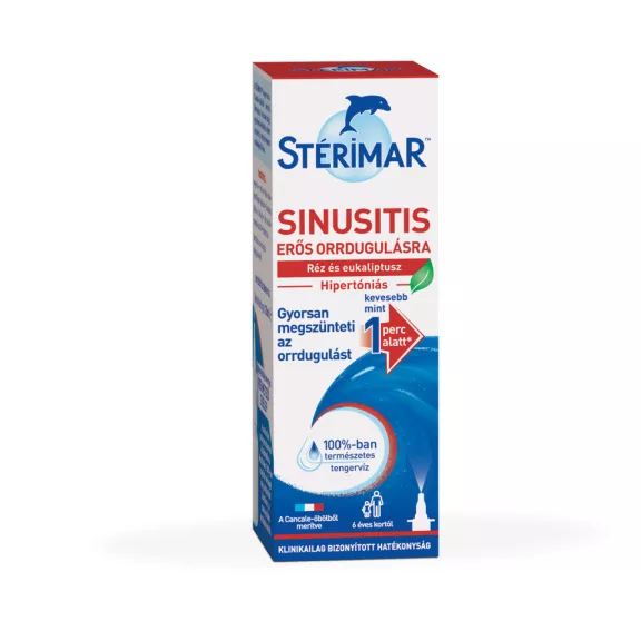 Sterimar Sinusitis Erős orrdugulásra 20 ml Sterimar Sinusitis Erős orrdugulásra 20 ml