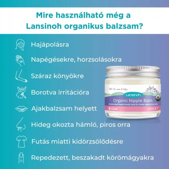 LANSINOH BIMBÓVÉDŐ ORGANIKUS BALZSAM 60ML LANSINOH BIMBÓVÉDŐ ORGANIKUS BALZSAM 60ML