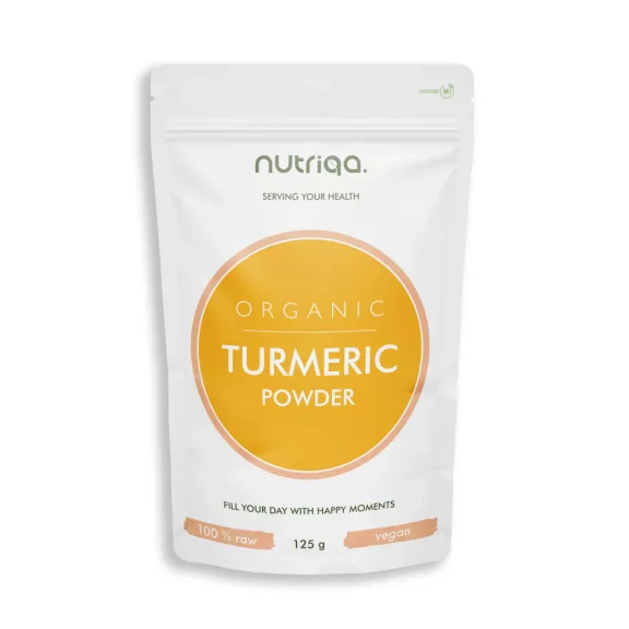 NUTRIQA ORGANIC TURMERIC KURKUMA POR 125G NUTRIQA ORGANIC TURMERIC KURKUMA POR 125G
