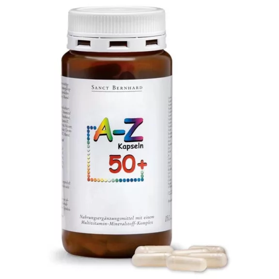 SANCT BERNHARD A-Z 50+ MULTIVITAMIN KAPSZULA 150X SANCT BERNHARD A-Z 50+ MULTIVITAMIN KAPSZULA 150X