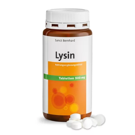 SANCT BERNHARD LYSINE TABLETTA 500MG 180X SANCT BERNHARD LYSINE TABLETTA 500MG 180X