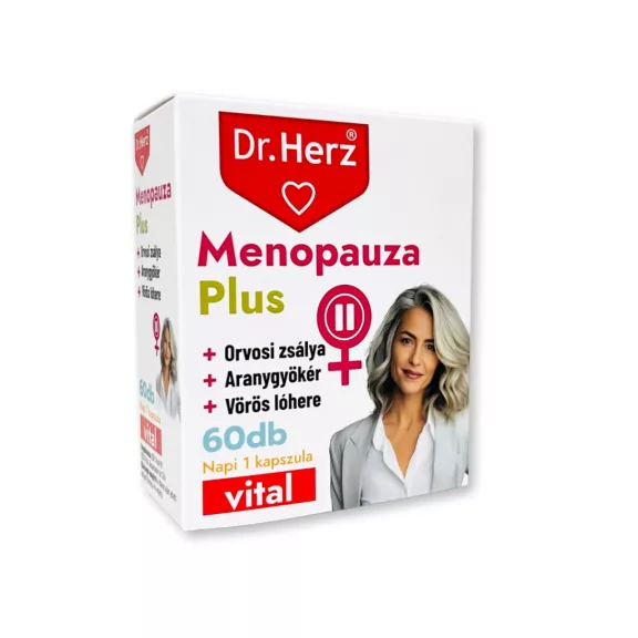 Dr. Herz Menopauza Plus kapszula 60 db Dr. Herz Menopauza Plus kapszula 60 db