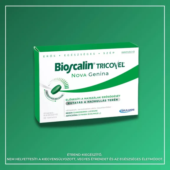 Bioscalin® Tricovel Nova-Genina tabletta 60x (2x30 db) Bioscalin® Tricovel Nova-Genina tabletta 60x (2x30 db)