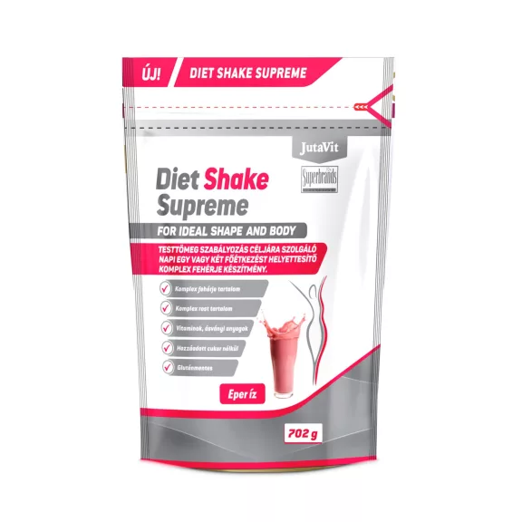 JutaVit Diet Shake Supreme Eper íz 702 g JutaVit Diet Shake Supreme Eper íz 702 g