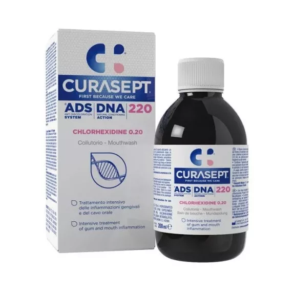 Curasept Ads Dna 220 Szájöblítő 200Ml Curasept Ads Dna 220 Szájöblítő 200Ml
