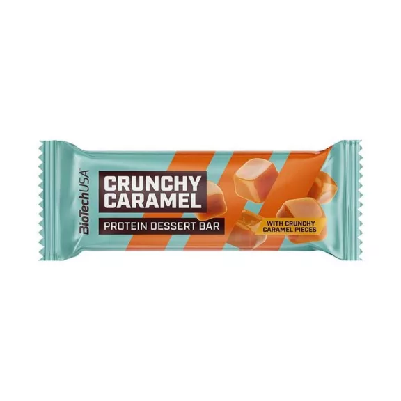 BioTechUSA Chunky protein fehérjeszelet crunchy caramel 50 g BioTechUSA Chunky protein fehérjeszelet crunchy caramel 50 g