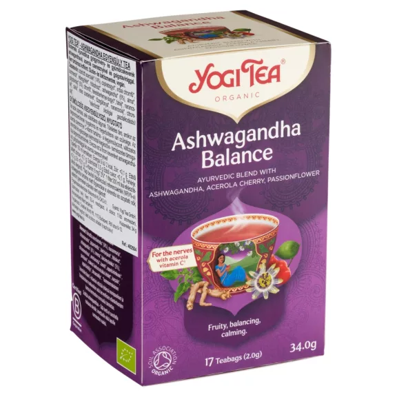Yogi Tea Ashwagandha egyensúly tea 17 filter 34 g