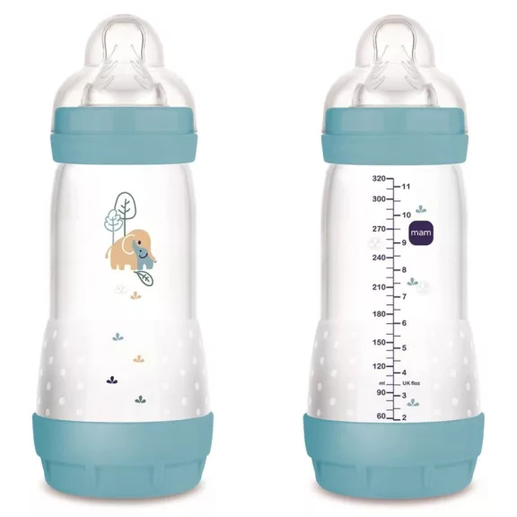 Mam Cumisüveg Anti-Colic Matt Gyors Folyású 4+ Hó 320Ml (853913) Mam Cumisüveg Anti-Colic Matt Gyors Folyású 4+ Hó 320Ml (853913)