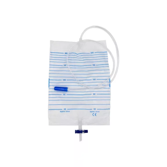 Elysium Steril T-Csapos vizeletgyűjtő zsák 2000 ml Elysium Steril T-Csapos vizeletgyűjtő zsák 2000 ml
