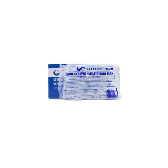 Elysium Steril T-Csapos vizeletgyűjtő zsák 2000 ml Elysium Steril T-Csapos vizeletgyűjtő zsák 2000 ml