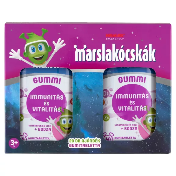 Marslakócskák Gummi Bodza Gumitabletta 120 Db Marslakócskák Gummi Bodza Gumitabletta 120 Db