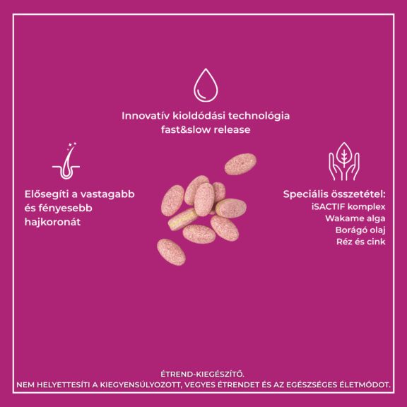 Bioscalin® Tricovel TricoAGE50+ étrend-kiegészítő tabletta 30x Bioscalin® Tricovel TricoAGE50+ étrend-kiegészítő tabletta 30x