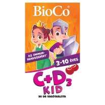 BioCo C+D3-Vitamin Kid Cseresznyés rágótabletta 90 db