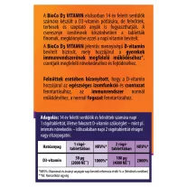 BioCo D3-Vitamin 2000NE Cseresznyés rágótabletta 90 db